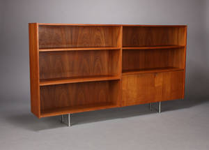 Dansk møbelproducent. Bogreol, teaktræ