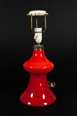 Bordslampa Italy i glas, 60-tal