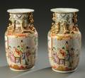 Et par kinesiske vaser af porcelæn 2 