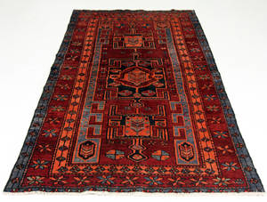 Persisk handknuten matta Zanjan 225x120 cm