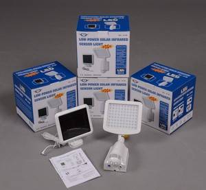 Fire solcellelamper, model JF-80 4