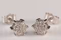 Par diamantørestikkere ca. 0,26 ct. 2