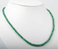Collier smaragder