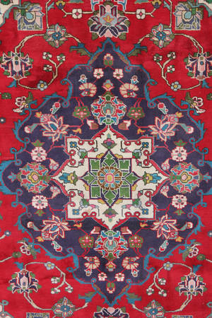 Handknuten persisk matta, Täbriz 280 x 200 cm