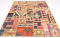 Matta, Patchwork kelim, 221x174 cm