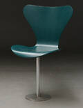 Arne Jacobsen. Stol model 3107, Syveren, til gulvmontering