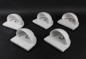 Alfred Homann for Louis Poulsen. Fem udendørs væglamper 5