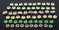 60 Charms af sterling sølv 60