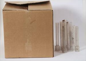 Stort parti brännarör och lampdelar