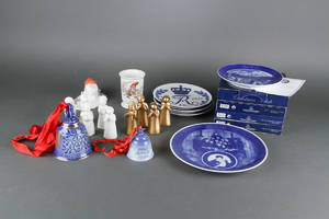 Kgl.P. Samling af figurer, bordklokker m.m.