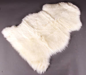 Fårskinn, Linn, Shepherd, 60x100 cm