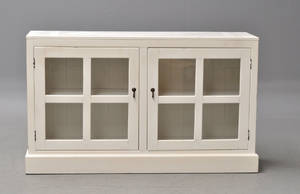 Buffet  skænk i fransk landstil, antikbemalet 