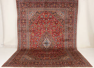Handknuten persisk matta, Kashan 415 x 292 cm