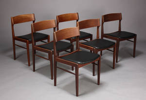 Dansk møbelproducent. Spisestole 6