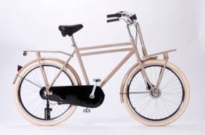 Enghouse Habour bike cruisercykel med Shimano-gear, cremefarvet