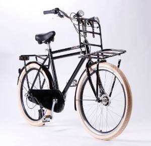 Enghouse Habour bike cruisercykel med Shimano-gear, sort