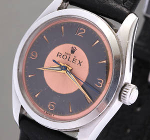 Tudor Oyster Prince. Vintage herreur med two-tone skive, ca. 1955