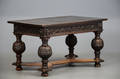 Nyrenæssancebord af eg, ca. 1880-1900