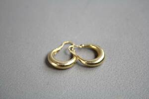 Örhängen i guld 18 k 1 par