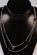 Regitze Overgaard for Georg Jensen. Zephyr collier af sterlingsølv og onyx