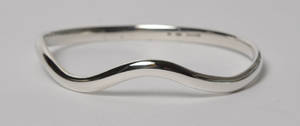 Armring af sterling sølv - Randers sølv