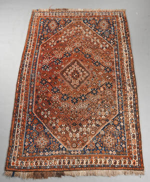 Persisk Shiraz tæppe, 248x143 cm.