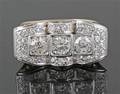 Diamond handmade ring in 18kt approx. 1.66ct This lot has been put up for resale under the new lot no. 3470822