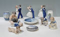 En samling figurer i porcelæn, BG., Kgl. P.12