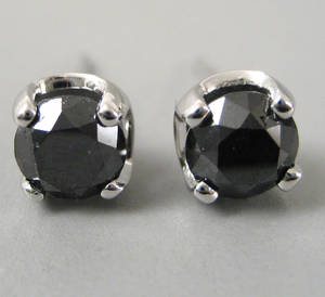 Par diamant ørestikkere Ca. 2.00 ct 2