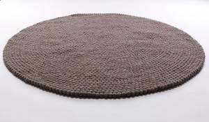  Håndlavet DOT tæppe, Ø140 cm 