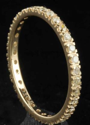Alliancering ca. 0,50 ct. 