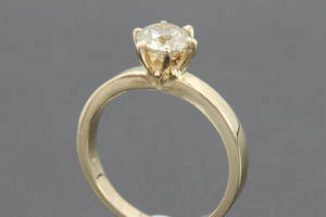 Solitairering - ca. 1.13 ct.