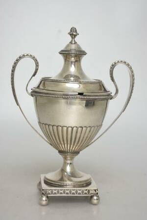 Sockerskål Silver ca 451gr