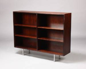 Omann Jun. Bogreol, riopalisander