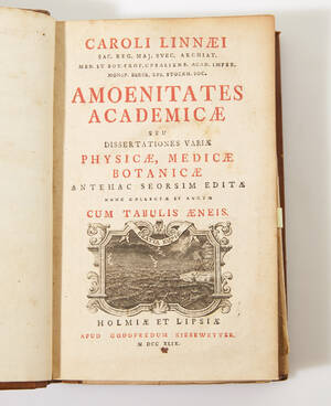 Linnaeus Amoenitates I 1749