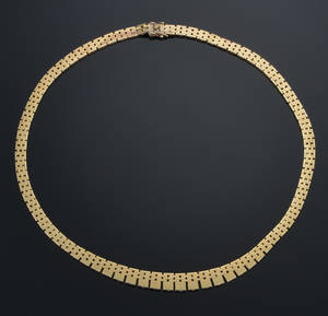 Collier af 14 kt guld
