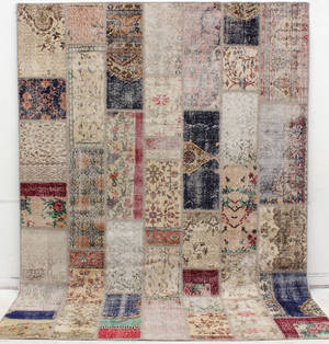 Carpet patchwork, handsydd