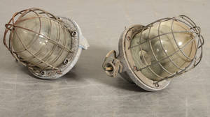Industrilampor ett par 2