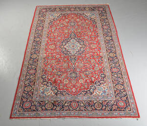 Persisk Keshan tæppe, ca. 320x210 cm