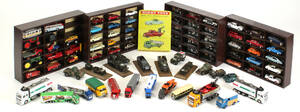 Dinky m.fl. Modelbiler ca. 80