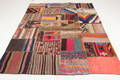 Matta, Patchwork Kelim, 232 x 180 cm