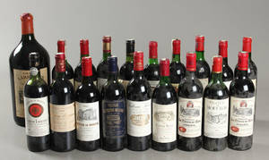 19 fl. diverse vin 19