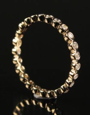 Alliancering, ca. 0.50 ct. 