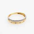 Ring rödvitguld