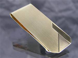 Geldscheinklammer in Gold