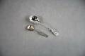 Kompottskedar i silver 2 st