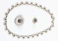 Georg Jensen. Marguerit halskæde, broche og ørestik 3