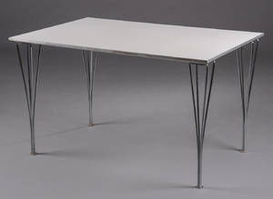 Piet Hein  Bruno Mathsson. Rektangulært bord