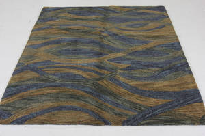 Handtuftad matta i modern design, 225x150 cm