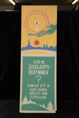 Reklamskyltar papp, 2 st, 100x35 cm, 17x70 cm